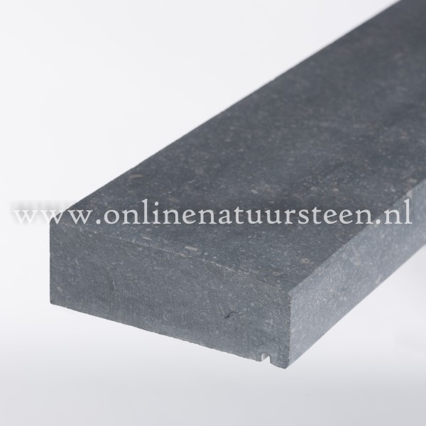 Belgisch hardsteen gezoet schuin - 5 cm. maatwerk